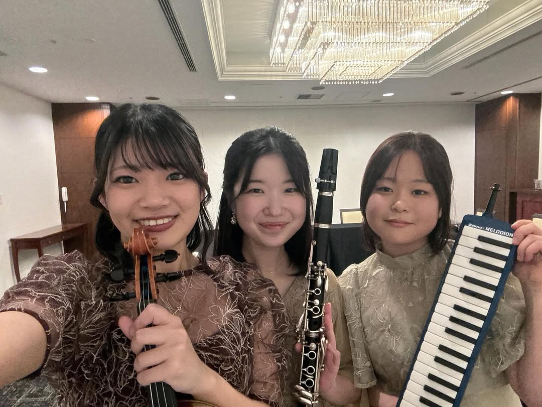 ホテルでの新年会演奏でした🎍🎶